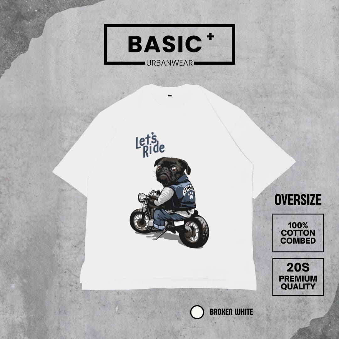 Let's Ride - Pug