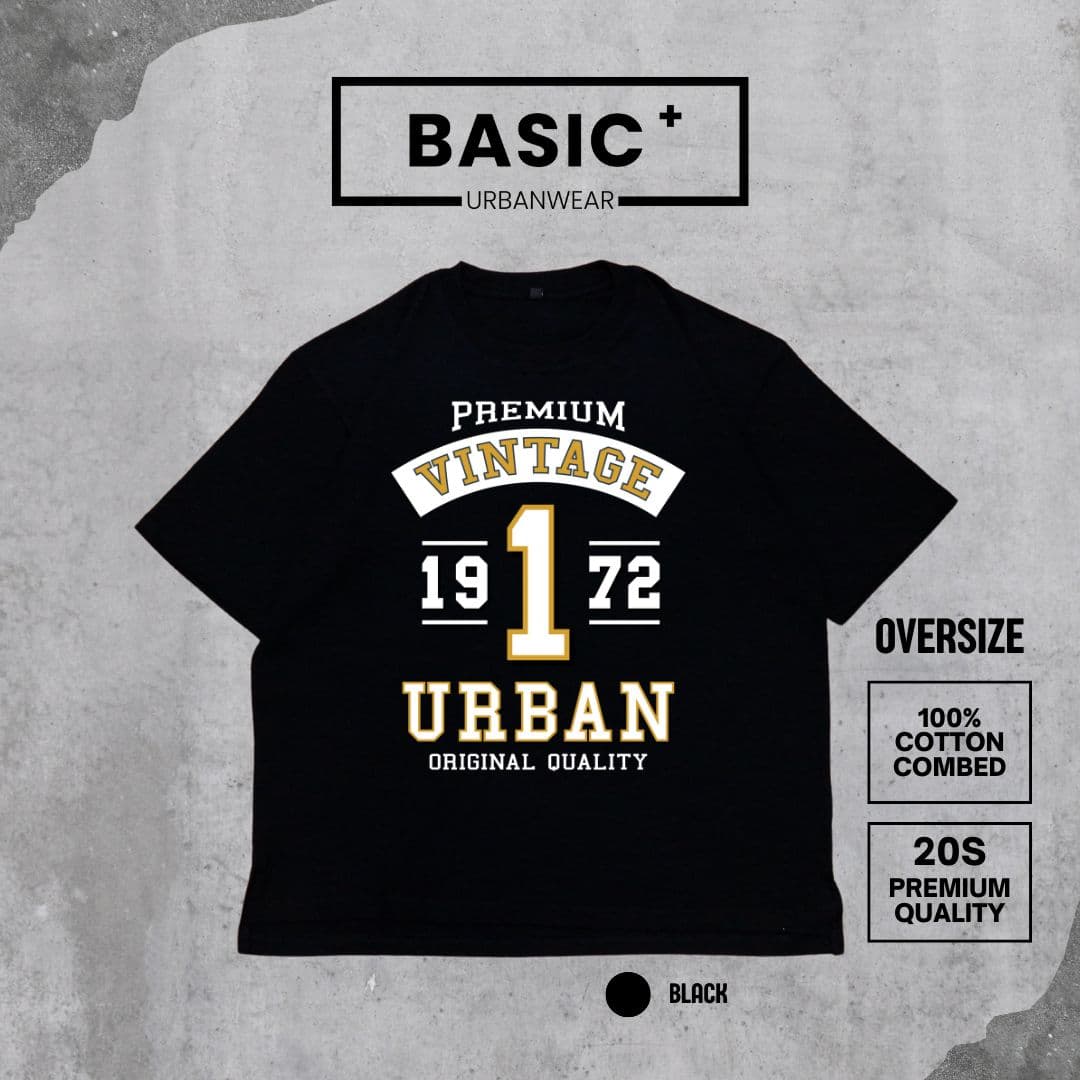 Premium Vintage 1972 Urban